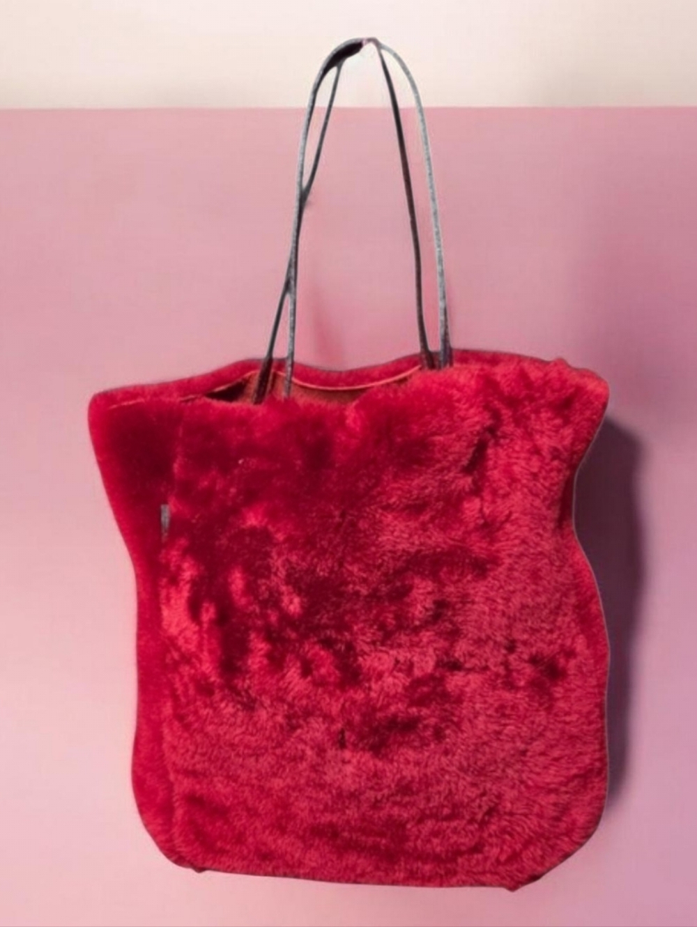EUC- FURLA FUR TOTE BAG- MADE IN ITALY